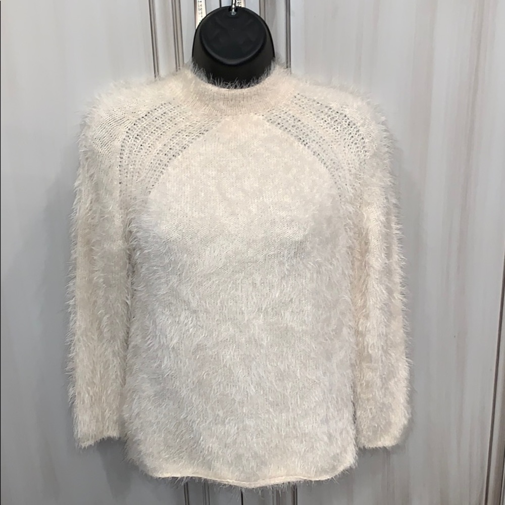 NWOT Zara girls winter collection eyelash sweater